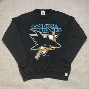 Vintage 90s San Jose Sharks NHL Crewneck